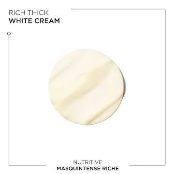 KÉRASTASE Nutritive Masquintense Riche Hair Mask, Deeply Nourishes & Conditions with Plant-Based Proteins & Niacinamide for Medium to Thick Dry Hair, 6.8 Fl Oz