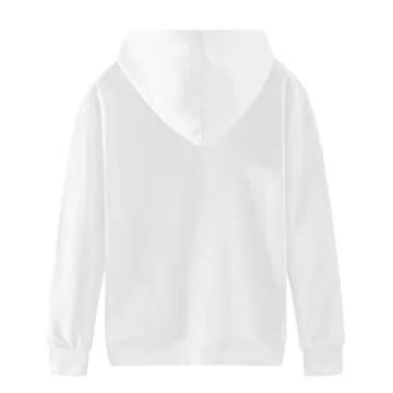 Spring&Gege Youth Solid Pullover Sport Hoodies Soft Kids Hooded Sweatshirts for Boys and Girls Size ...