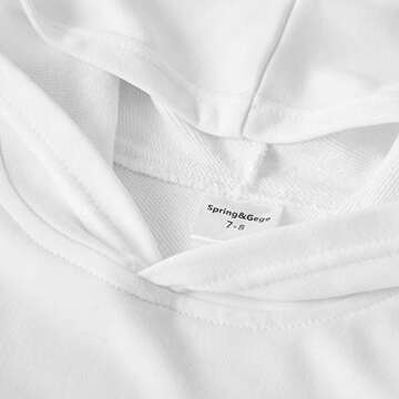 Spring&Gege Youth Pullover Sport Hoodies Soft Fabric