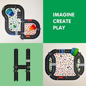 Waytoplay Highway 24-Piece Modular Car Track Set