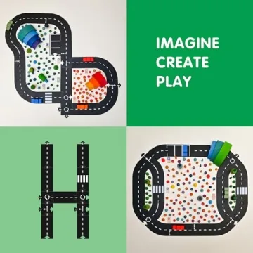 Waytoplay Highway 24-Piece Modular Car Track Set