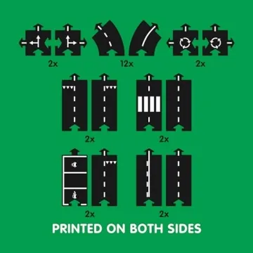 Waytoplay Highway 24-Piece Modular Car Track Set