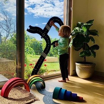 Waytoplay Highway 24-Piece Modular Car Track Set