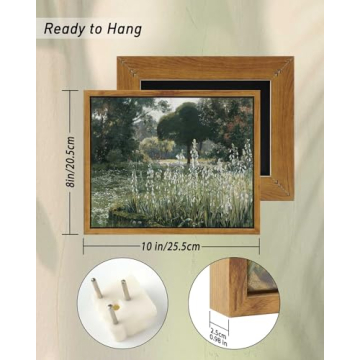 InSimSea Framed Vintage Landscape Wall Art for Home Decor