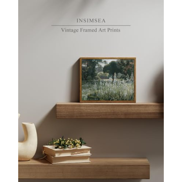 InSimSea Framed Vintage Landscape Wall Art for Home Decor