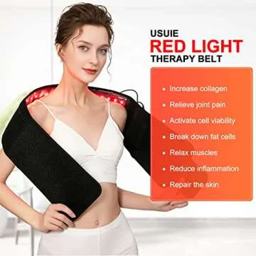 USUIE Red Light Therapy Belt for Pain Relief