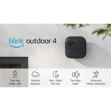 Blink Outdoor 4 + Mini Smart Security Camera System