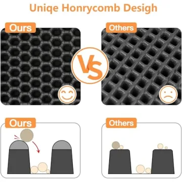 Conlun Cat Litter Trapper Mat for Easy Clean-Up