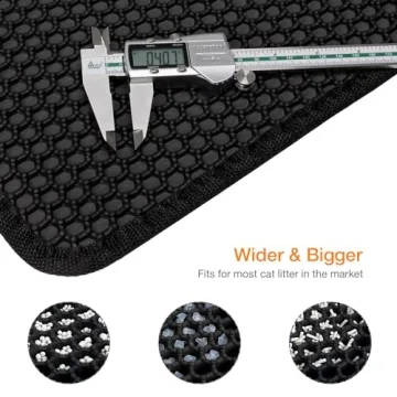 Conlun Cat Litter Trapper Mat for Easy Clean-Up