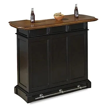 Stunning homestyles Bar with Oak Finish - Perfect for Entertaining!