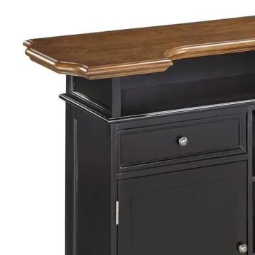 Stunning homestyles Bar with Oak Finish - Perfect for Entertaining!