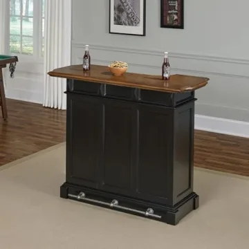 Stunning homestyles Bar with Oak Finish - Perfect for Entertaining!
