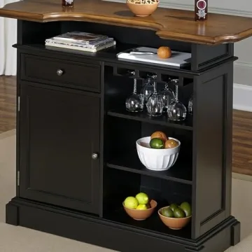 Stunning homestyles Bar with Oak Finish - Perfect for Entertaining!