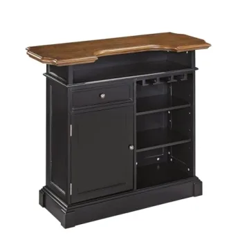 Stunning homestyles Bar with Oak Finish - Perfect for Entertaining!