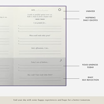 The Gratitude Journal for Happiness and Mindfulness Every Day