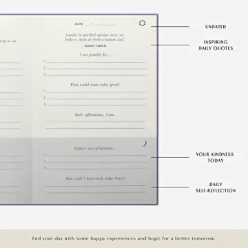 The Gratitude Journal for Happiness and Mindfulness Every Day