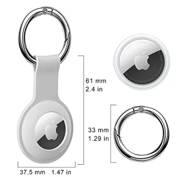 Lightweight Silicone Holder Case for AirTags Protection