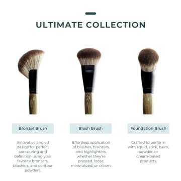 Rose and Ben C41 Blush Brush for Flawless Makeup Application