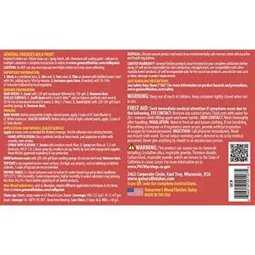 General Finishes Water Based Milk Paint, 1 Quart, Coastal Blue