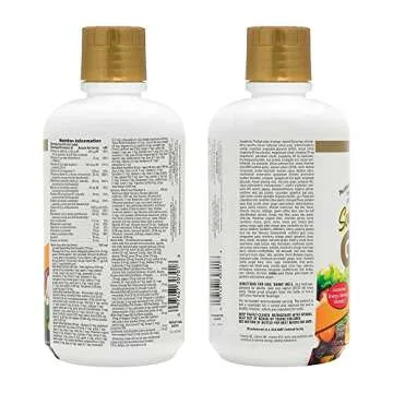 Natures Plus Source of Life Gold Multivitamin Liquid - 30 oz - with Vitamins D3, B12 & K2 - Blood, B...