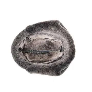 Zavelio Unisex Shearling Sheepskin Leather Aviator Russian Ushanka Trapper Winter Fur Hat Large Black