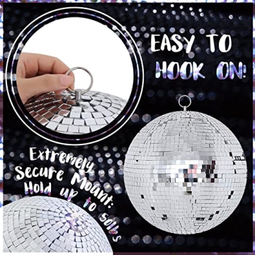 Youdepot 12 Inch Disco Ball - Perfect for Parties and Weddings