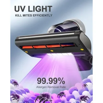 Jimmy Mattress Vacuum Cleaner with UV-C & HEPA Technology