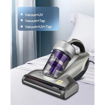 Jimmy Mattress Vacuum Cleaner with UV-C & HEPA Technology