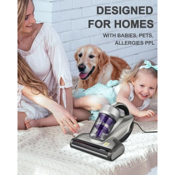 Jimmy Mattress Vacuum Cleaner with UV-C & HEPA Technology