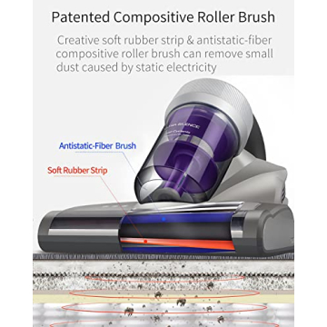 Jimmy Mattress Vacuum Cleaner with UV-C & HEPA Technology