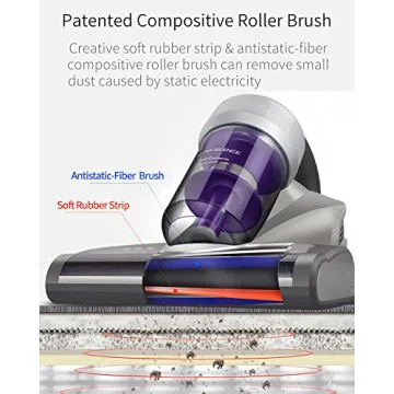 Jimmy Mattress Vacuum Cleaner with UV-C & HEPA Technology