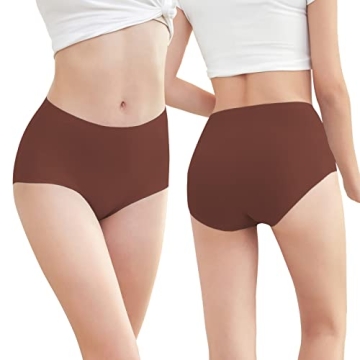 High Waist Seamless Briefs for Women Soft Comfortable