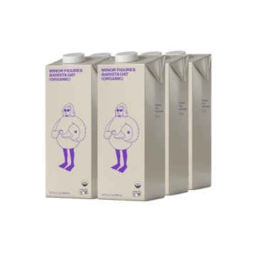 Minor Figures Organic Oat Milk - Barista Standard - Vegan - 6 Pack - 32 Oz