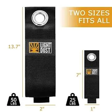 15PCS Heavy Duty Storage Straps Garage Organization Tool Organizers and Storage Fastening Straps Cord Wrap Keeper, Cable Straps for Cords, Hoses, Rope, RV, Boat, and Garage Storage and Organization