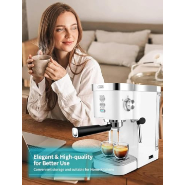 Gevi Espresso Machine 20 Bar High Pressure For Home