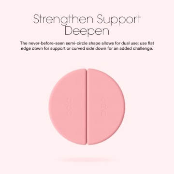 Bala Balance Blocks Set of 2 for Yoga, Stretching, and Rehab