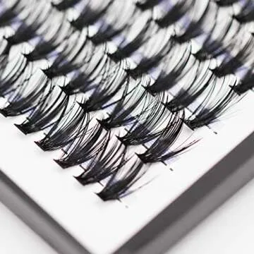 Bodermincer 30D Cluster Lashes, 240pcs for DIY Glam