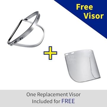 Aluminum Face Shield Adapter for Hard Hats