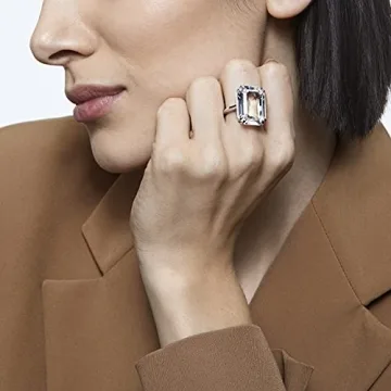 Swarovski Mesmera Ring - Elegant Crystal Ring Size 5