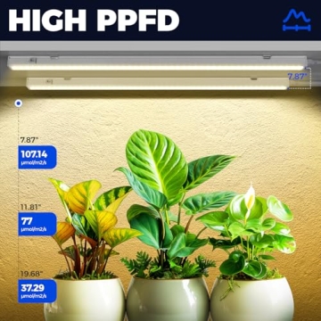 Barrina Grow Lights for Indoor Plants - Full Spectrum 2ft