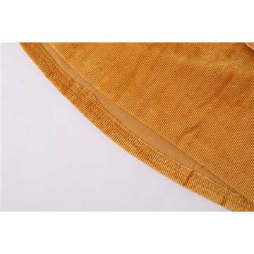 Faisean Womens Bodycon Velvet Dress Empire Waisted Long Sleeve Tie Front Mini Party Dress