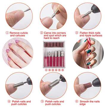 Electric Nail Drill - Professional 20,000RPM Low Noise Nail Machine