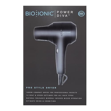 BIO IONIC Powerdiva Pro Style Hair Dryer