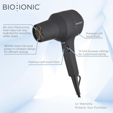 BIO IONIC Powerdiva Pro Style Hair Dryer