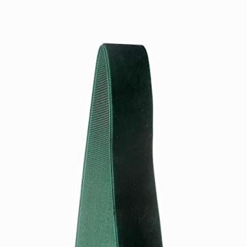 QIANF Vintage Green Velvet Ribbon for Crafting and Gifts