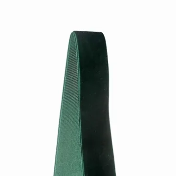 QIANF Vintage Green Velvet Ribbon for Crafting and Gifts