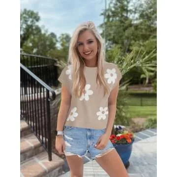 Shop ZESICA Women’s Summer Casual Printed Tops | Trendy Styles