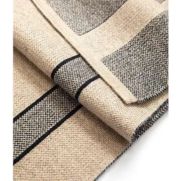 Villand Luxurious Mens Merino Wool Scarf - Stylish Warmth