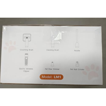 Afloia Dog Grooming Kit Vacuum Clippers Low Noise