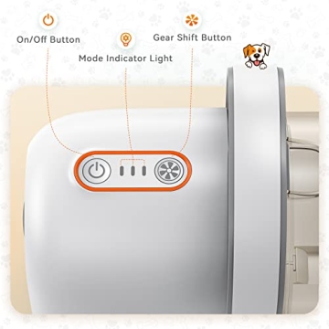 Afloia Dog Grooming Kit Vacuum Clippers Low Noise